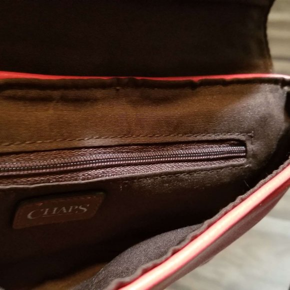 Chaps coral crossbody purse/wristlet - Picture 5 of 5